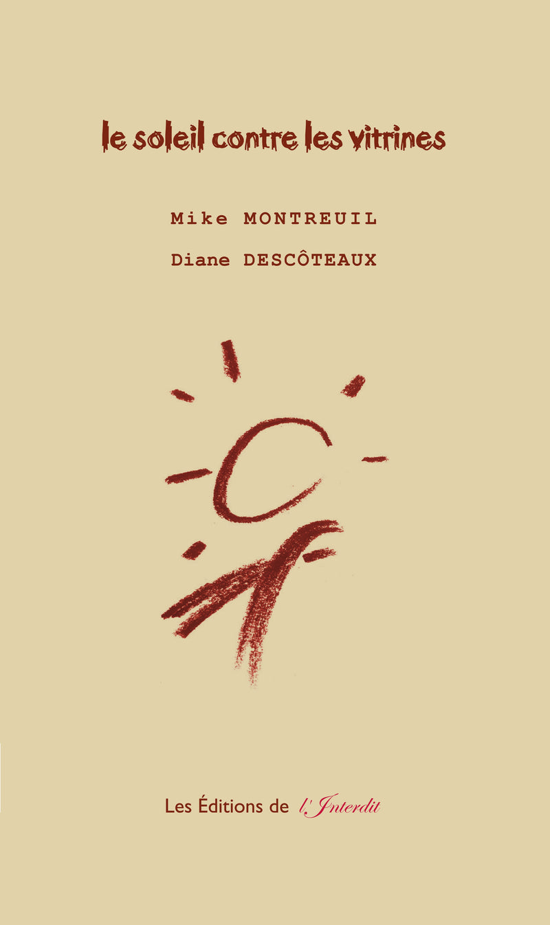 le soleil contre les vitrines