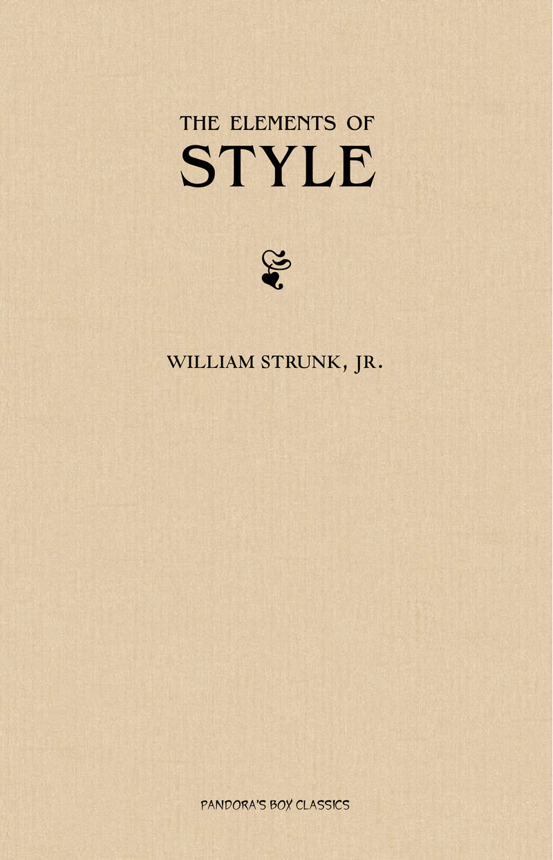 The Elements of Style, Fourth Edition