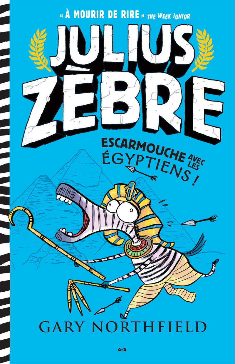 Julius Zèbre escarmouche avec les Égyptiens