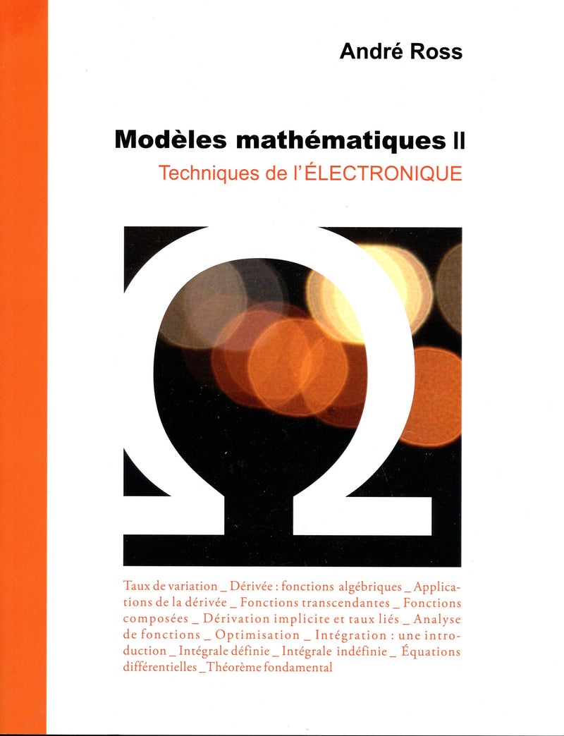 Modèles mathématiques 2, Techniques de l’électronique